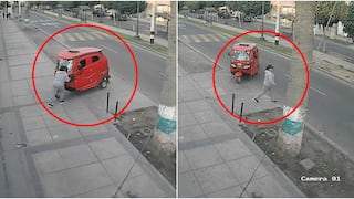 Pareja de féminas participan en el hurto de mototaxis en Chincha Alta