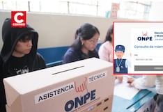 ¿Eres miembro de mesa? ONPE habilita consulta para las Elecciones Regionales y Municipales 2026