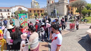 Niegan uso de catedral de Huancayo para chocolatada y acusan a hermandad de hacer uso político