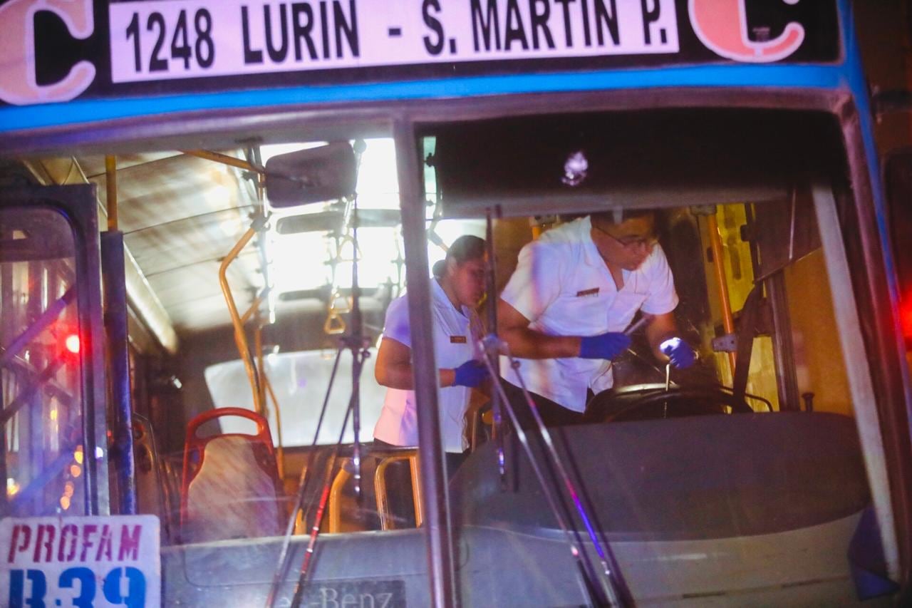 Lurín: Delincuentes dispararon contra un bus con pasajeros en plena Panamericana Sur