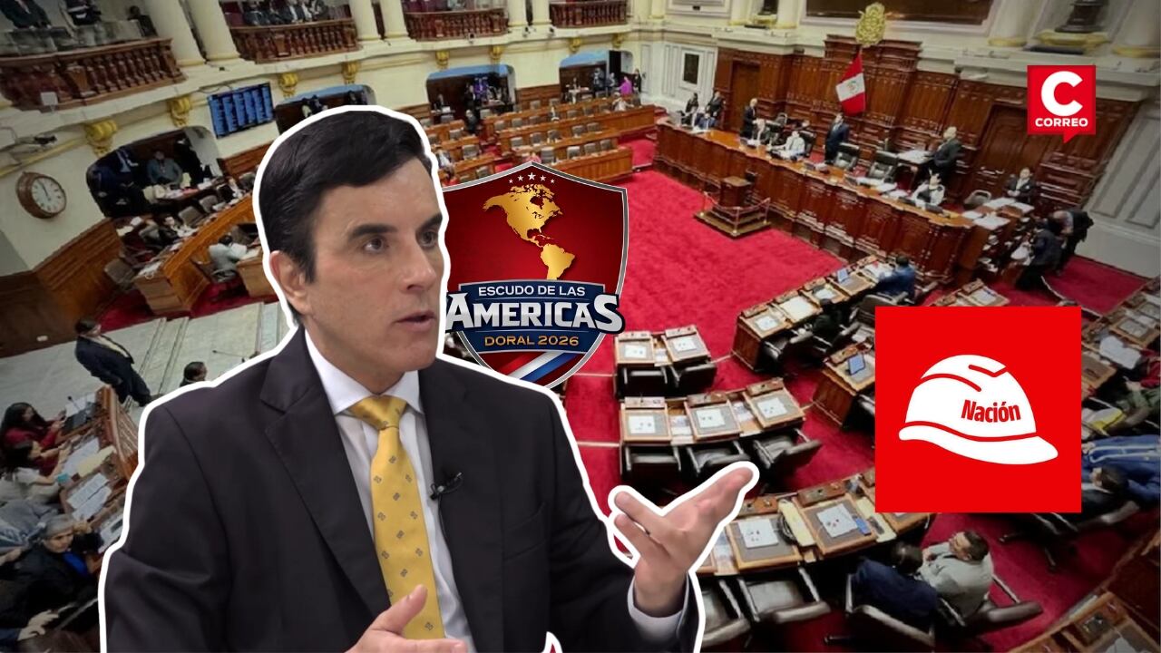 Ahora Nación cita a canciller Carlos Espá para explicar posible ingreso del Perú al Escudo de las Américas. Composición:Diario Correo.