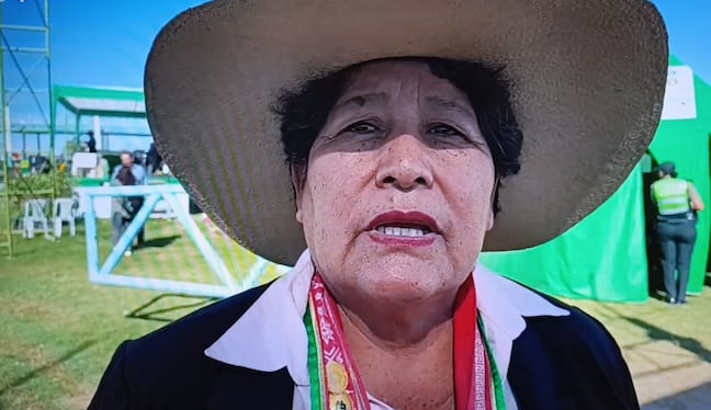 Alcaldesa de Majes aún no recibe credencial del JNE y pide licencia para setiembre (Foto: Captura transmisión Canal 33 Majes TV)