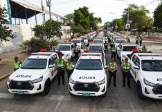 Piura: Entregan 30 camionetas a la policía para seguridad ciudadana