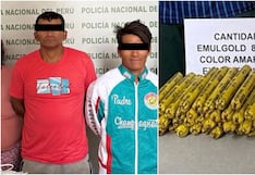 Palpa: capturan a “Los Explosiveros de Chillo” con arsenal de material detonante