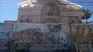 Arequipa: Denuncian abandono de obras en iglesia de Chivay