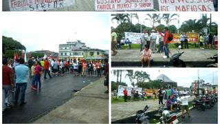 ​Paro Nacional: CGTP Iquitos acata huelga al 100%
