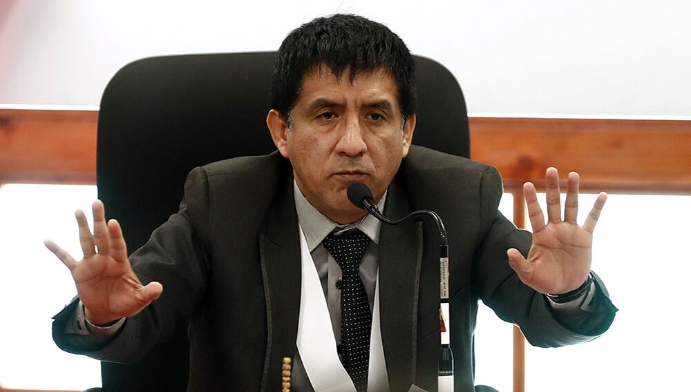 El juez Richard Concepción Carhuancho evalúe a detalle el pedido de prisión preventiva. (Foto: Publimetro)