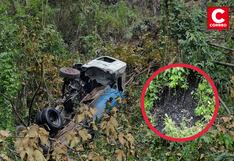 San Ramón: Camión cargado de brea volcó y genera alerta de contaminación