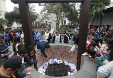 Fieles llegan al santuario de Santa Rosa de Lima desde la madrugada