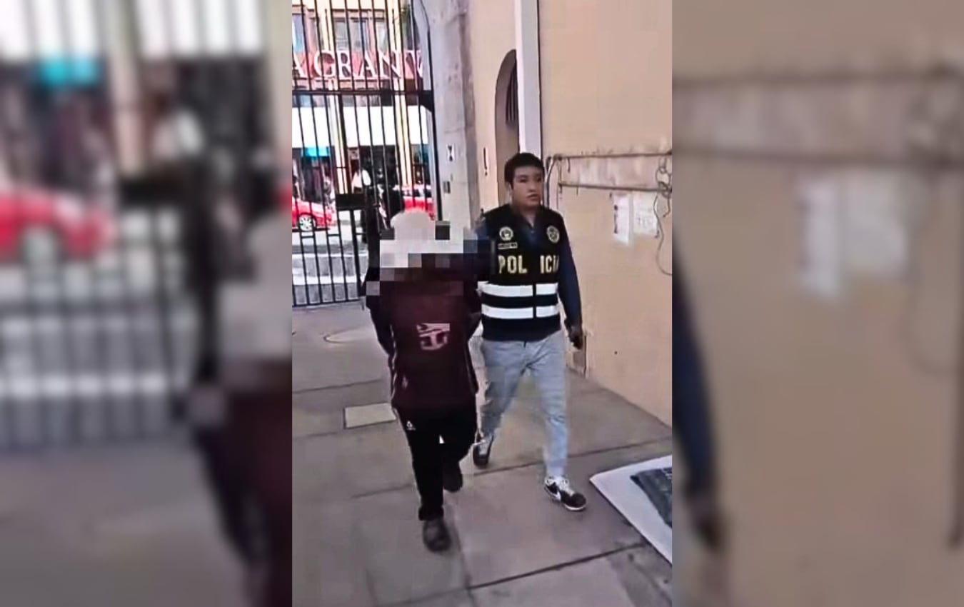 Policía captura en Arequipa a requisitoriado por violación a menor de 9 años. Foto: PNP.
