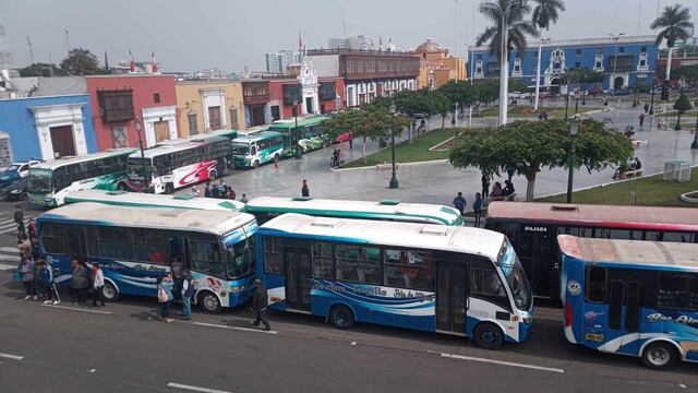 Transportistas acatarían paro para exigir modificar y ampliar rutas en Trujillo