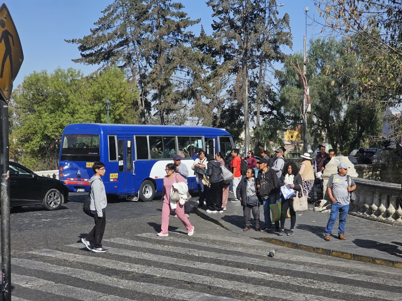Transportistas inscritos al SIT accederían al subsidio del combustible (Foto: Yunsu Pariapaza/@photo.gec)