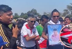 La Libertad: Familiares y amigos brindan adiós a joven futbolista romano