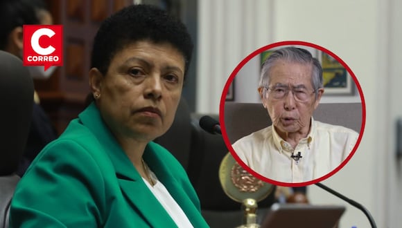 La congresista Martha Moyano comentó sobre la reciente incursión del expresidente Alberto Fujimori en las redes sociales