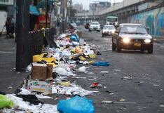 Calles de Lima amanecieron llenas de basura en el primer día del 2025 (FOTOS)