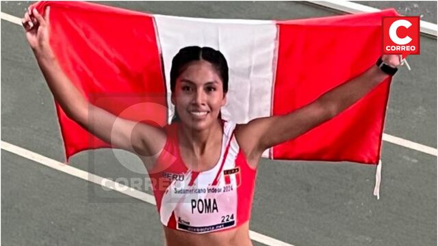 Huancaína Anita Poma gana medalla de oro en competencia de fondismo de 1500 metros en Bolivia