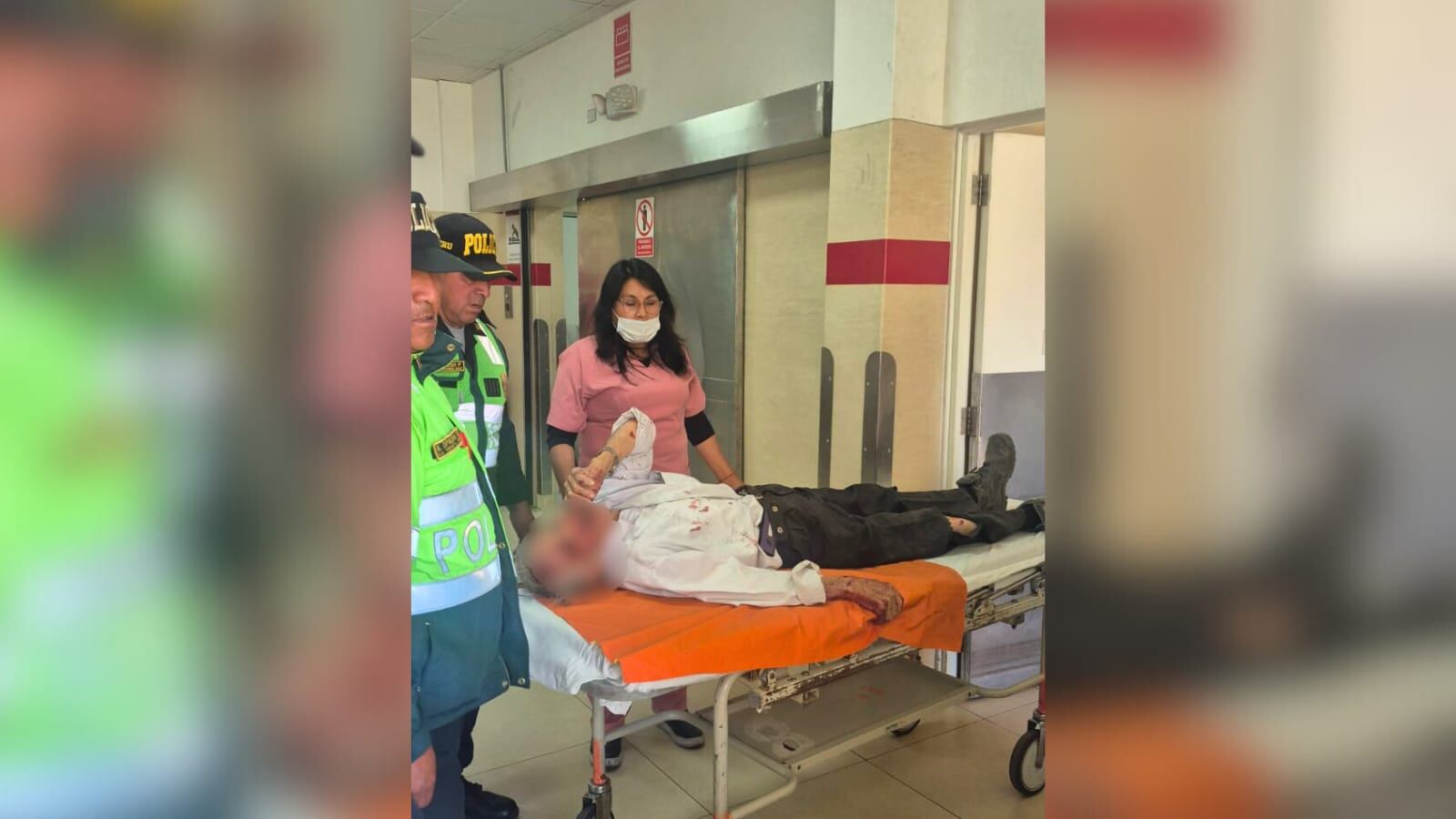 Choque frontal en Uchumayo deja dos heridos. Foto: Difusión.