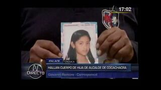 Huaico en Chosica: Hallan el cadáver de hija de alcalde de Cocachacra