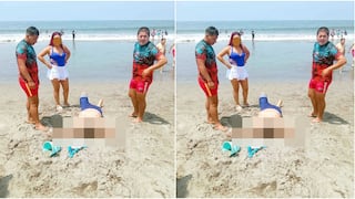 Chincha: salvan a huanuqueño de morir ahogado en playa Las Totoritas