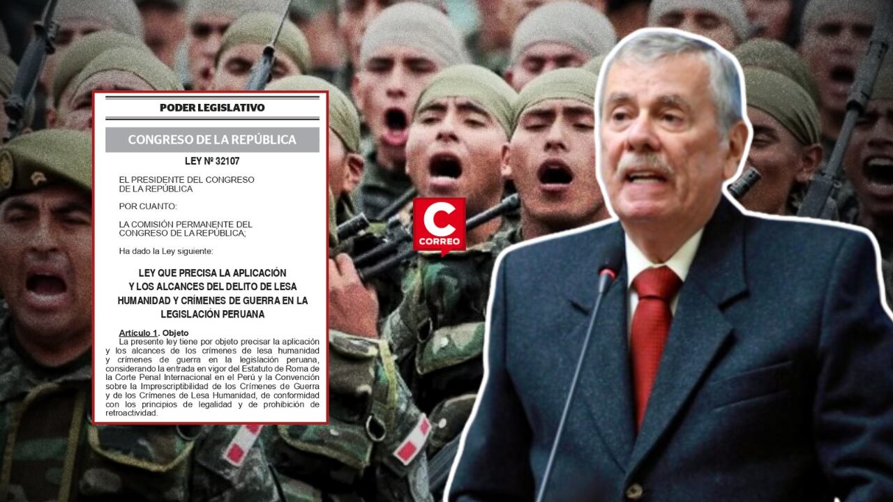 Rospigliosi niega interferencia en audiencia del Caso Cayara: “Ingresé como cualquier ciudadano”. Composición: Diario Correo.