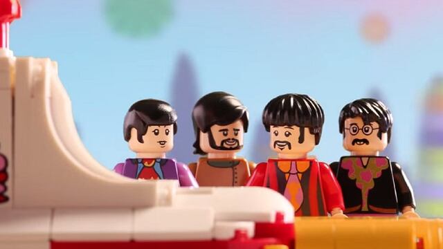 The Beatles: Lego recrea el "submarino amarillo" a pedido de fans (VIDEO)
