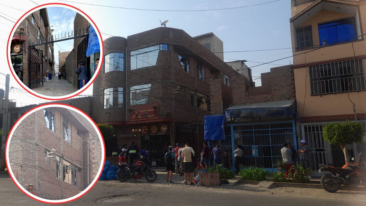 Ataque se registró en local "Toro Rojo", ubicado en la cuadra 16 de la calle Micaela Bastidas. Hampones buscarían amedrentar a propietario del negocio.