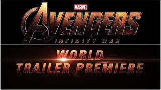Marvel anuncia tráiler de "Avengers: Infinity War" para mañana (VIDEO)
