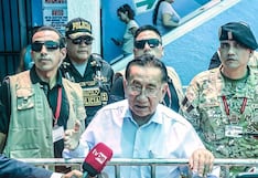 Presidente Balcázar votó en colegio en mal estado en Chiclayo