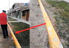 Chincha: Municipalidad de Pueblo Nuevo recepciona obra con deficiencias