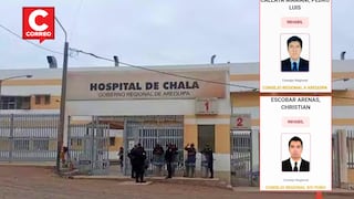 Arequipa: dos médicos figuran como “inhábiles” y continuarían laborando en el Centro de Salud de Chala