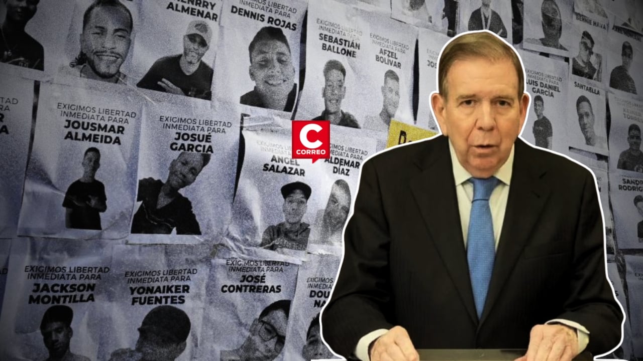 Edmundo González denuncia que Venezuela no ha liberado “ni el 1%” de presos políticos tras anuncio oficial. Composición: Diario Correo.