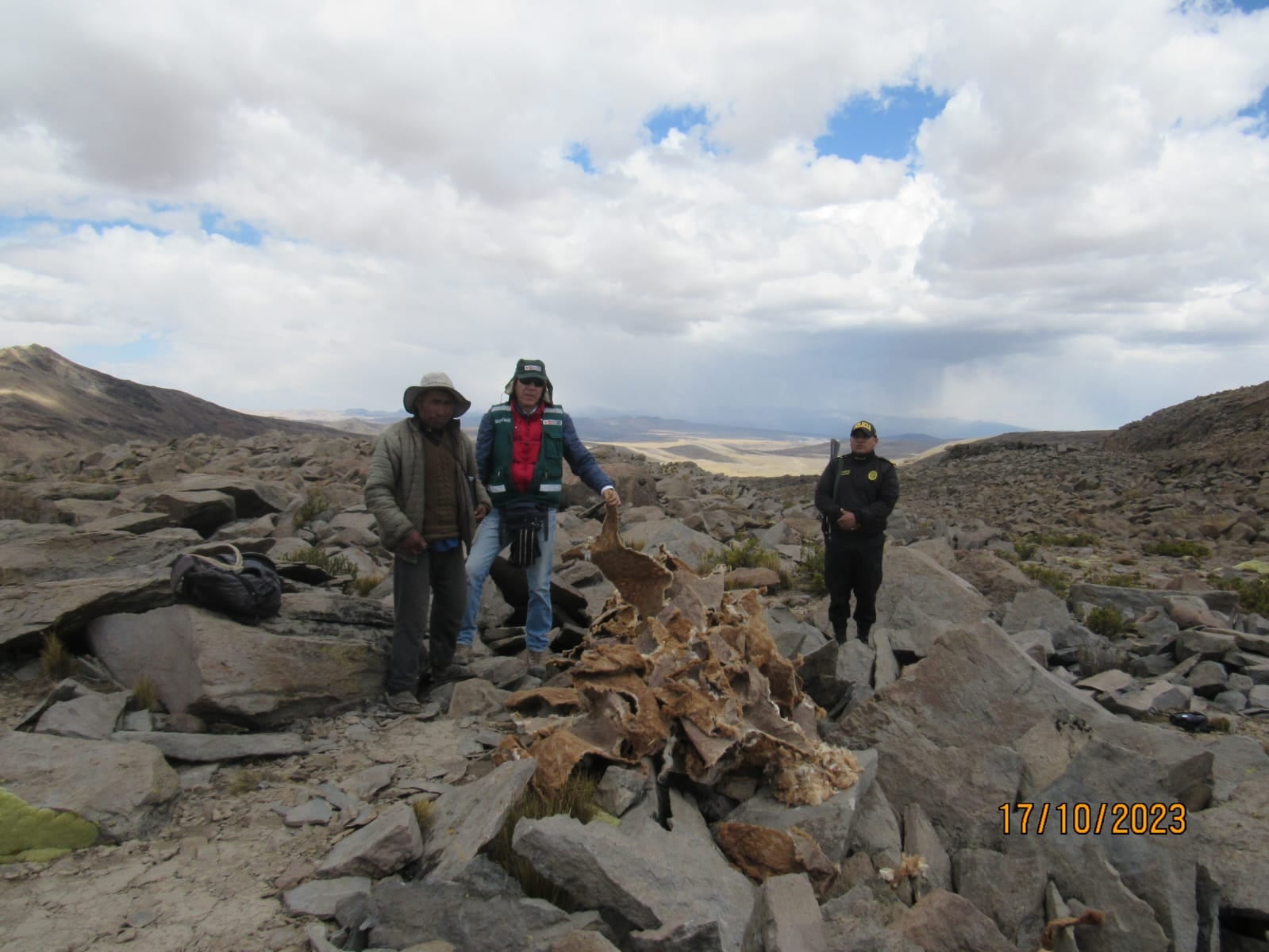 Personal de la gerencia de Agricultura viajó al anexo para verificar los hechos. (Foto: GEC)