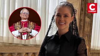 Brunella Horna viajó al Vaticano para conocer al papa León XIV: Estas son las imágenes del emotivo encuentro