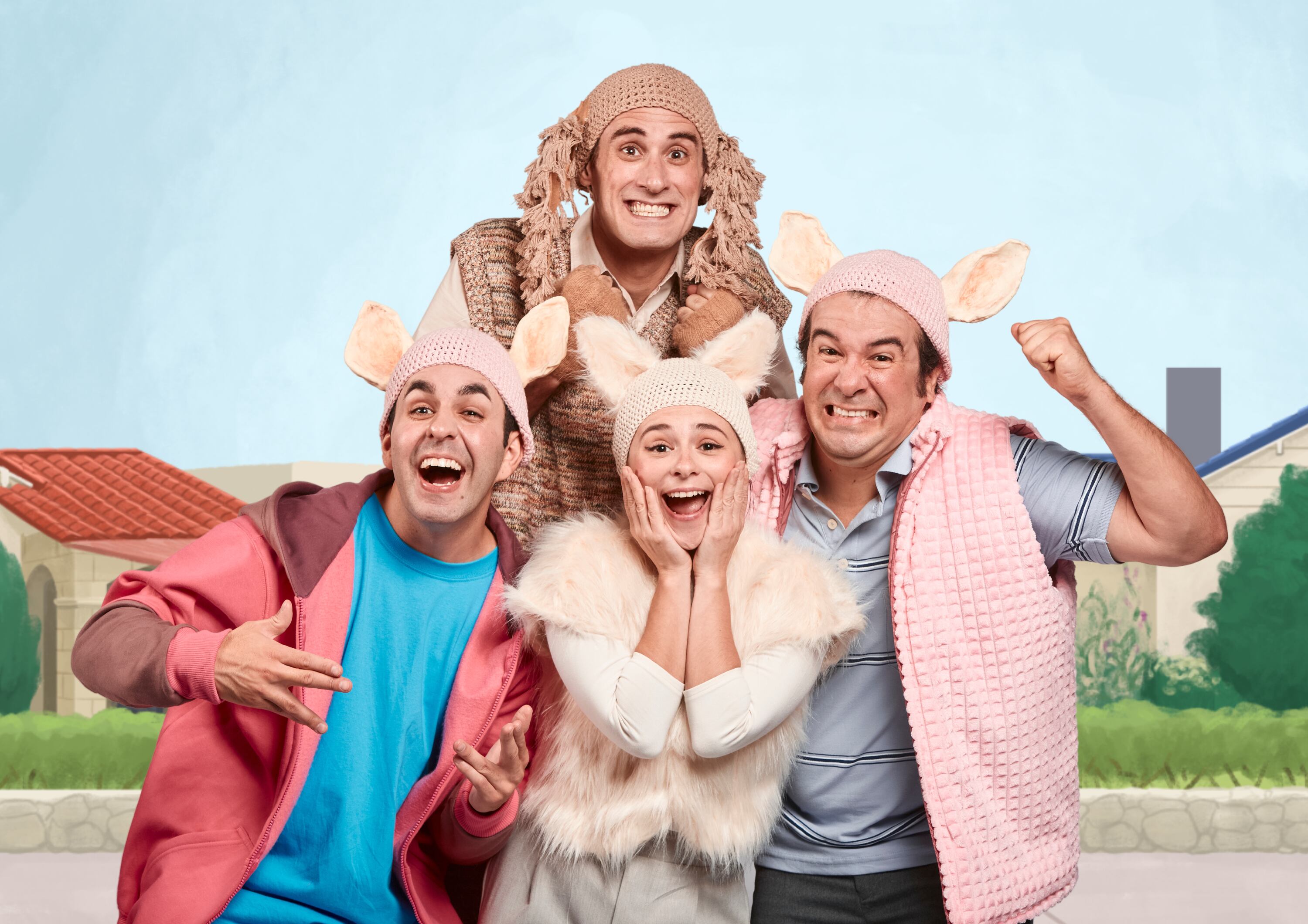 Cuenta con un elenco conformado por Claudio Calmet, Pedro Pablo Corpancho, Joaquín Escobar, Valquiria Huerta y Astrid Villavicencio.