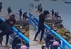Chorrillos: Capturan a sujeto que arrojó a adulto mayor al mar desde muelle