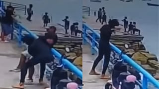 Chorrillos: Capturan a sujeto que arrojó a adulto mayor al mar desde muelle