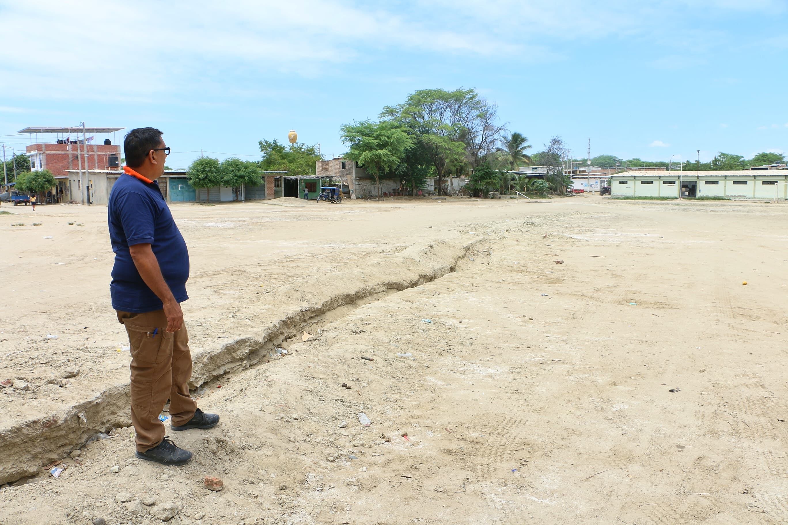 Personal de la Subgerencia de Gestión del Riesgo de Desastres inició la evaluación de las cuencas ciegas en los sectores de 31 de Enero, Los Sauces y Los Ejidos del Norte