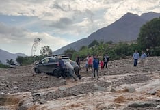 Chincha: huaicos destruyen carretera de San Juan de Yanac y Alto Larán