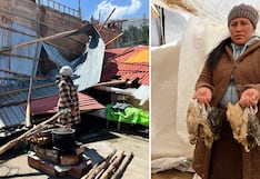 Huancayo: Techos colapsados y animales muertos deja inusual ventarrón