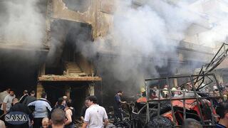 Siria: Cadena de atentados deja 125 muertos