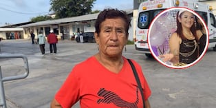 Familiares de Maricielo Romero Rodríguez llegaron desde la ciudad de Lima y esperan el apoyo de la ciudadanía.