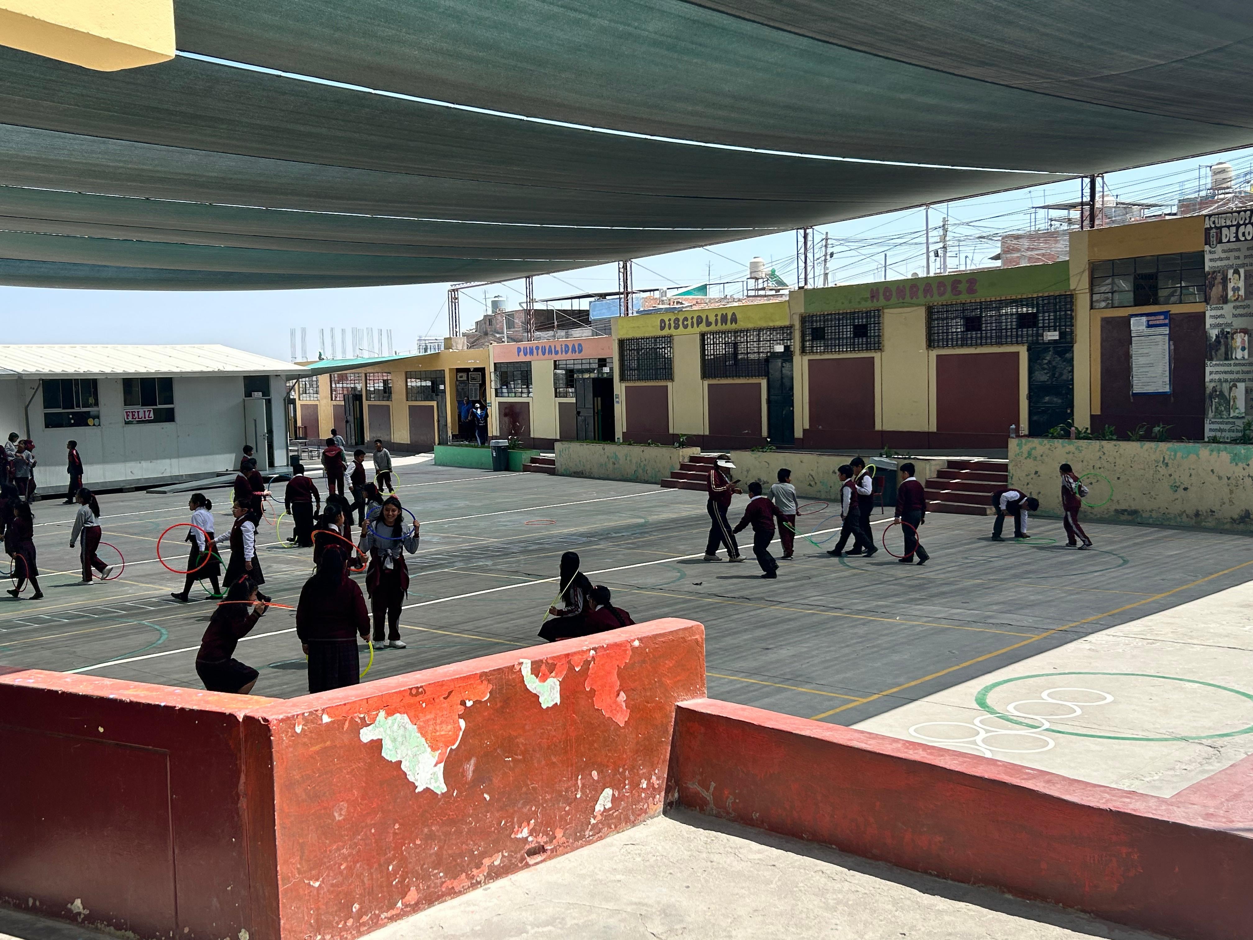 Colegio José María Arguedas, ubicado en el distrito de Paucarpata. (Foto: GEC)