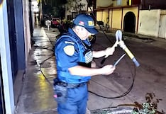 Trujillo: Intervienen a extranjero tras ser soprendido robando cables de telefonía