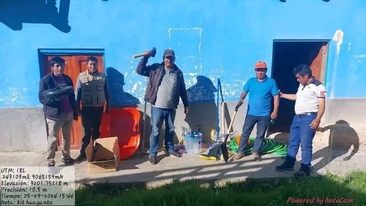 Yoni Pinedo Flores, alcalde de Santiago de Challas, señaló que labores de mantenimiento se realizará en los próximos días.