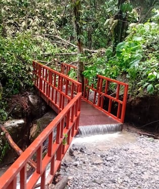 Catarata Honolulo en Huánuco es afectada por deslizamiento de arena tras intensas lluvias