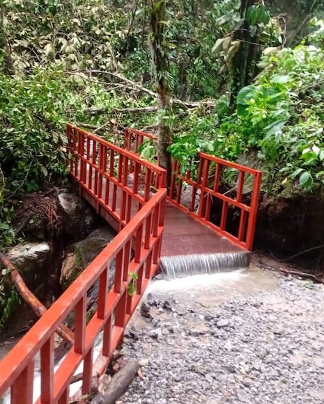 Catarata Honolulo en Huánuco es afectada por deslizamiento de arena tras intensas lluvias