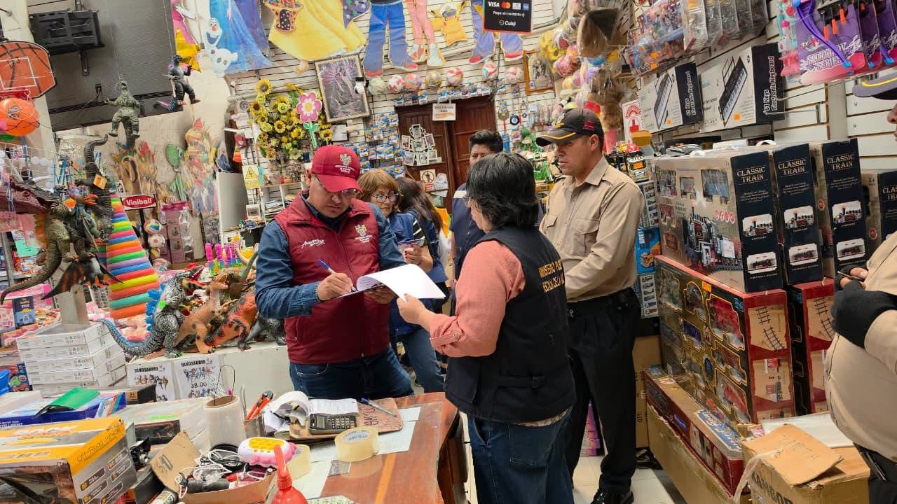 Arequipa: venta de juguetes tóxicos puede ser castigada con hasta ocho años de cárcel (Foto: Fiscalía de Arequipa)