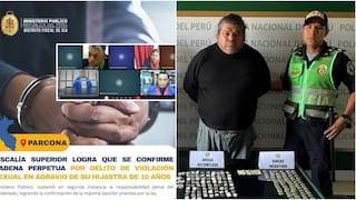 Ica: sentenciado a cadena perpetua por violar a su hijastra de 10 años