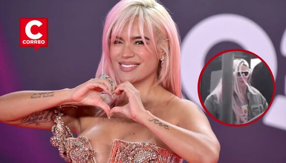Karol G ya está en Lima: así fue la llegada de la cantante colombiana