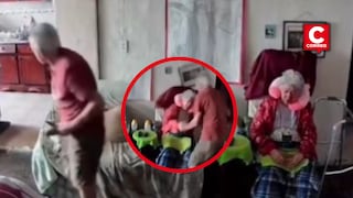 “Amor, no te vayas”: el abrazo de una pareja de ancianos durante el terremoto conmueve las redes